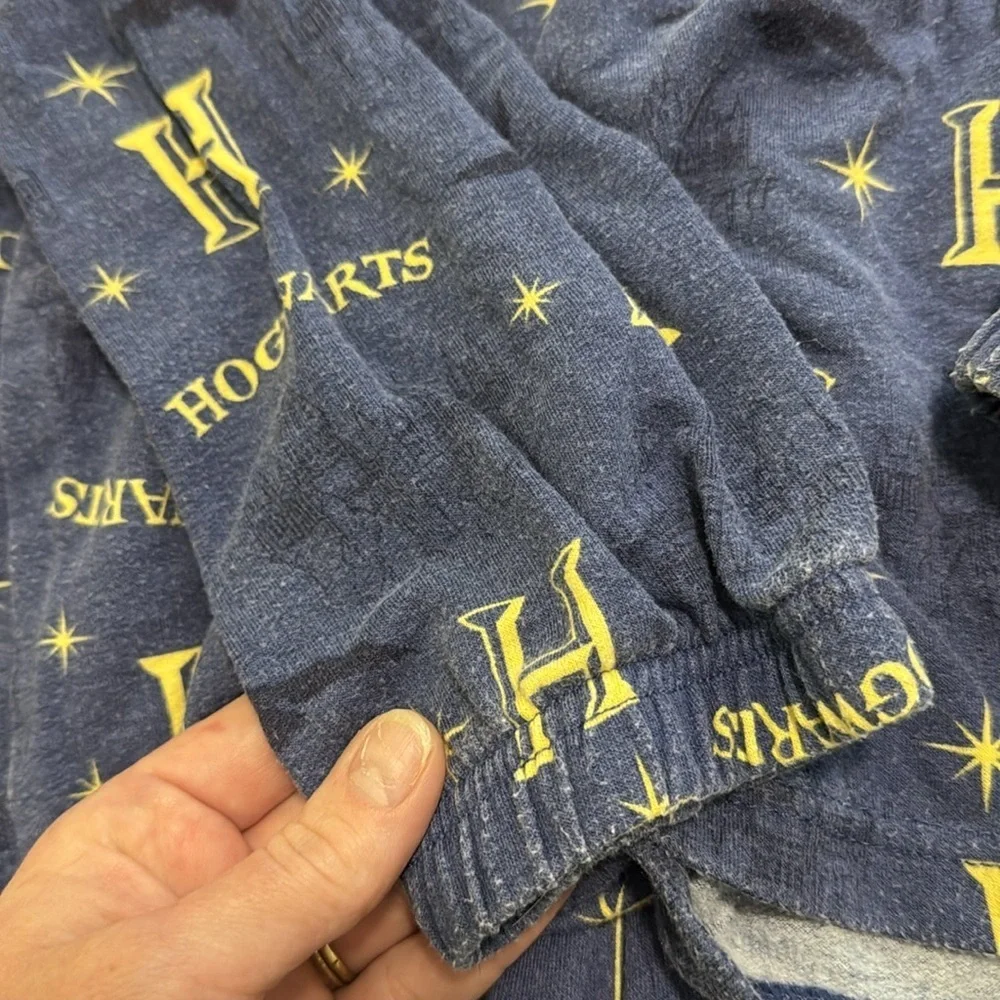 Hogwarts Blue and Gold Pajama Set